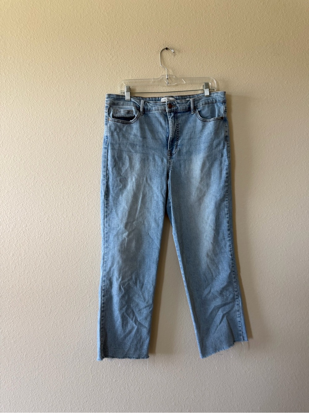 Light Blue Straight-Leg Women's Jeans